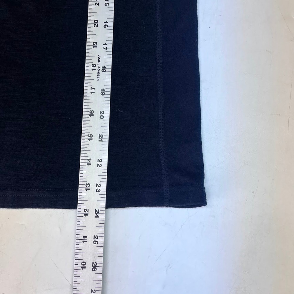 Icebreaker Skin 200 Black 100% Merino Wool Base Layer Short Sleeve Top Womens WS - Picture 13 of 13